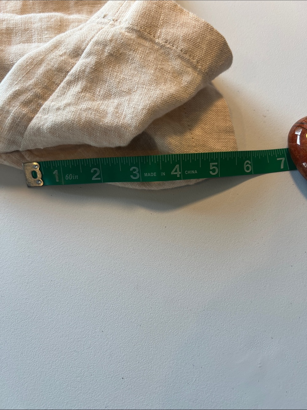 Lands' End 100% Linen Shorts - Picture 7 of 8